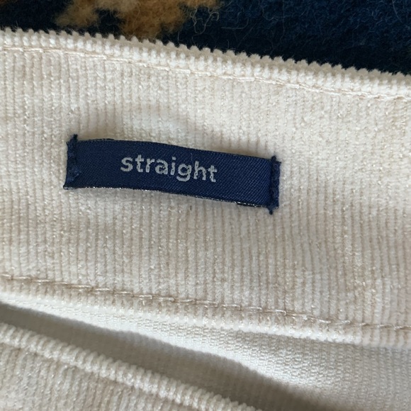 Talbots Ivory Straight Leg Pants - Picture 5 of 8